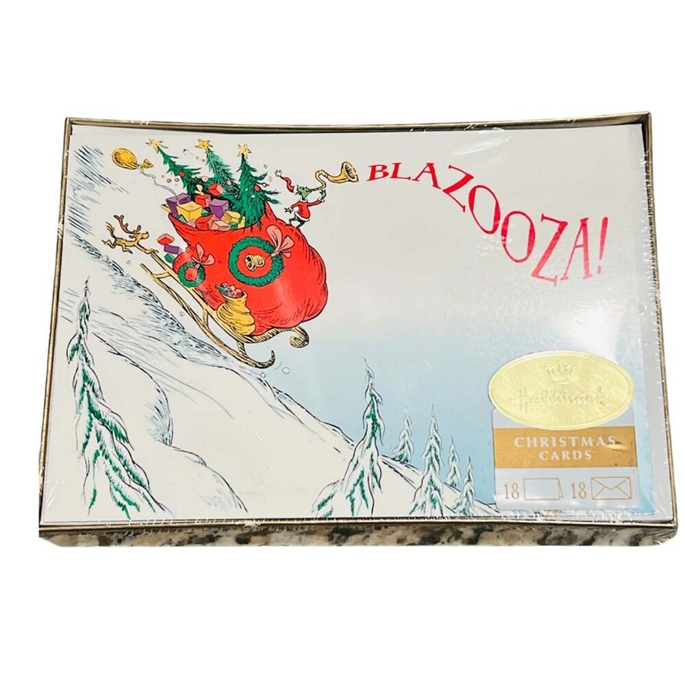 Hallmark Cards "How The Grinch Stole Christmas" Greeting Cards Vintage 1998 New